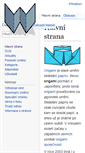 Mobile Screenshot of new.origami.cz